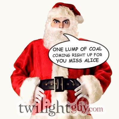santa He Is Not Pleased